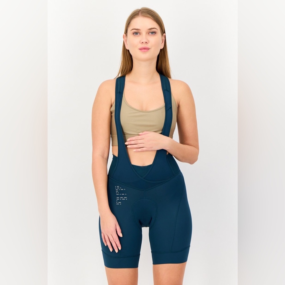 $200! Adidas Parley Padded Cycling Bib, SZ Women’s Small